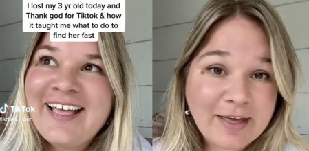 Encuentra a su hija de 3 años desaparecida gracias a un truco que vio en TikTok