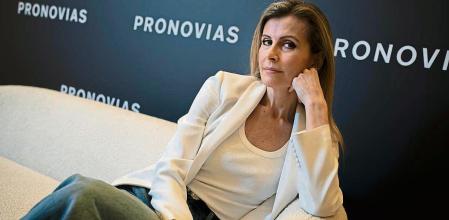 Amandine Ohayon, consejera delegada de Pronovias, en Barcelona 21 de abril de 2023.