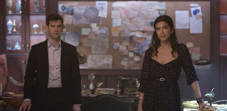 Justin Bartha, un miembro de las películas de 'La búsqueda' que volvió para la serie.