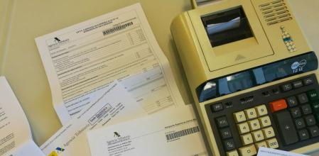 Imagen ilustrativa de un borrador de la declaración de la renta