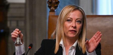 Giorgia Meloni, el pasado octubre.