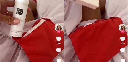 Bolsillo en traje de flamenca