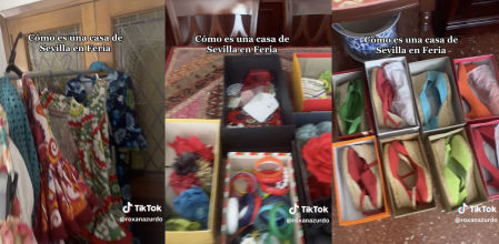 Así es cómo se preparan los sevillanos para la Feria en su casa: “Hay tanto dinero que parece una tienda”