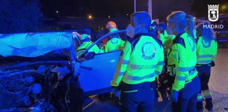 Una moto atropella a un niño en Madrid