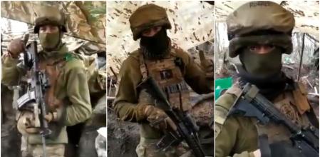 Voluntarios españoles en las trincheras de Ucrania