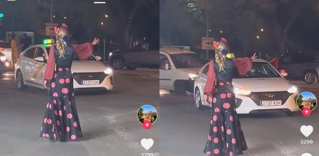 Makoke en la Feria de Abril