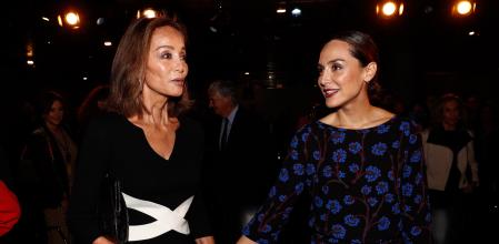 Tamara Falco and Isabel Preysler  during book premiere the book 