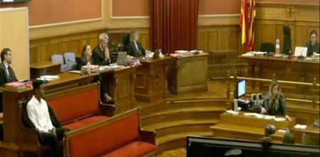 El acusado, Rubén Darío Cabezas, en el banquillo de los acusados