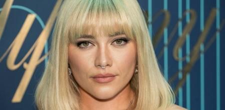 Florence Pugh con su anterior look en el evento de Tiffany & Co. celebrado hace solo unos días