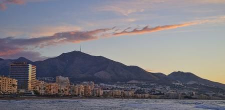 Nubes Kelvin–Helmholtz en Fuengirola.