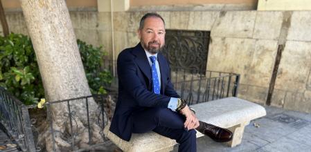 El candidato de Vox a la Alcaldía de València, Juanma Badenas.