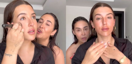 El hilarante tiktok de Vicky Martín Berrocal y su hija maquillándose a la vez