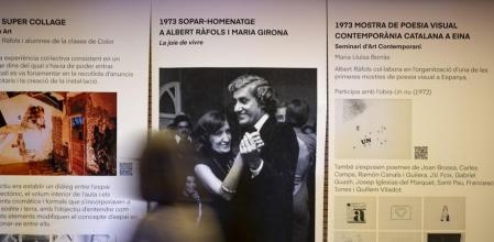 Homenaje a Albert Ràfols en la Escola Eina de Barcelona , 9 de Mayo de 2023. (Joan Mateu Parra / Shooting )