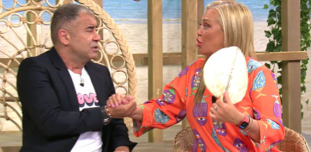 Jorge Javier Vázquez y Belén Esteban en 'Sálvame'