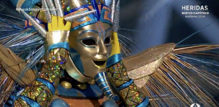 Primer bombazo de 'Mask Singer': La primera desenmascarada es una leyenda del tenis