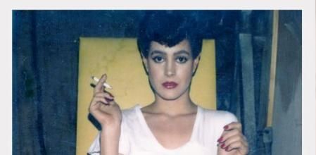Sean Young durante el rodaje de Blade Runner