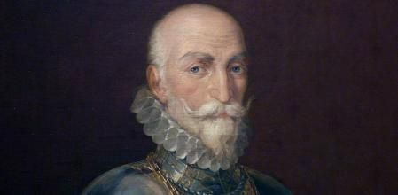 El marino español Álvaro de Bazán en un cuadro de Rafael Tegeo de 1828 conservado en el Museo Naval de Madrid.