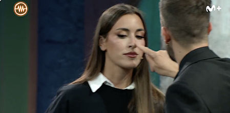 Paula Gonu estrena nueva nariz en ‘La Resistencia’ tras su operación de estética: “Está dura, ¿eh?”