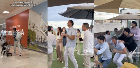 Se pregunta si a su marido estadounidense le gustará España y alucina con su reacción: “¡Chupitos para todos!”