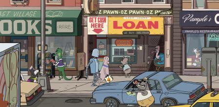 Un fotograma de 'Robot dreams', de Pablo Berger