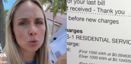 Enseñando la factura de la luz