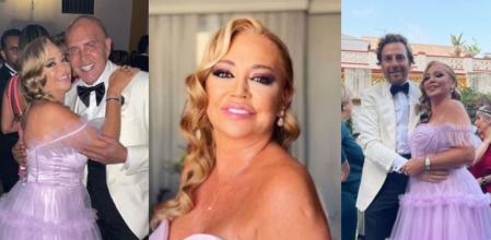 Belén Esteban en la boda de Raúl Prieto y Joaquín Torres