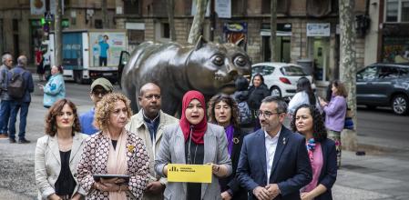 22 - 05 - 2023 / Barcelona / Acto ERC Rambla del Raval / Foto: Llibert Teixidó