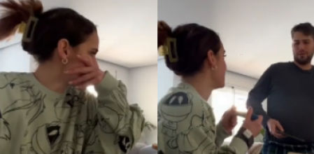 El momento de la gran noticia