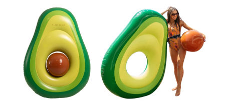 Flamingueo Flotador Aguacate