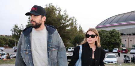 Clara Chia and Gerard Pique  Arrival at the Coldplay concert in Barcelona on Sunday, May 28, 2023