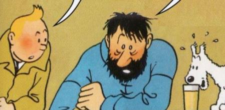 El meme de Tintín para decir que la semana -y las elecciones- se están haciendo muy largas.