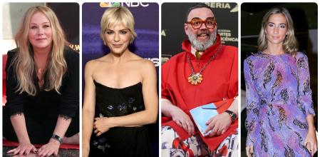 Christina Applegate, Selma Blair, Bob Pop y María Pombo