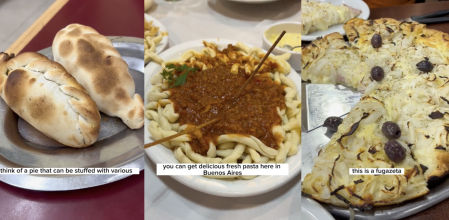 Dos estadounidenses alucinan con el precio de la comida en Argentina: “Tenéis que venir”