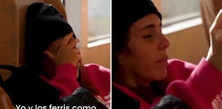 Anabel Pantoja mareada en un ferri