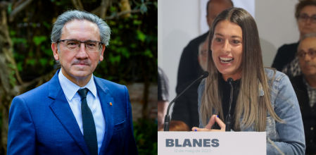 Jaume Giró y Míriam Nogueras, en imágenes de archivo