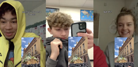 La reacción de alumnos estadounidenses al ver imágenes de la Semana Santa en España: "¿Son de una secta?"