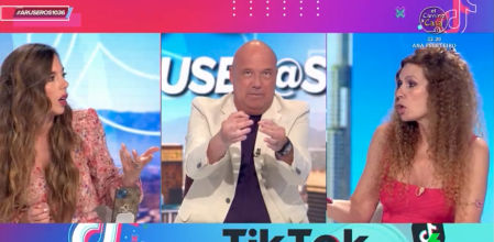 Tatiana Arús, Angie Cárdenas y Alfonso Arús