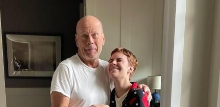 Tallulah Belle con su padre, Bruce Willis.