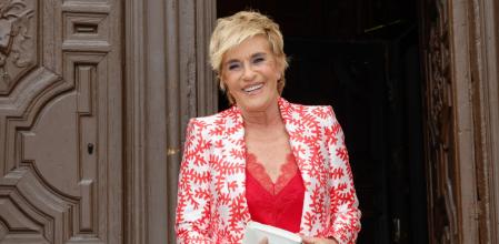 Chelo García Cortés en la boda de Kiko Matamoros