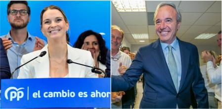 La balear Marga Prohens y el aragonés Jorge Azcón