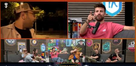 Piqué igual se mostró demasiado entusiasmado con este momento.