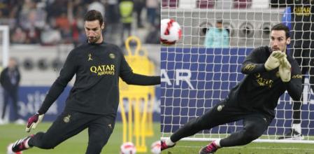 Sergio Rico en un partido