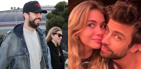 Piqué y Clara Chía