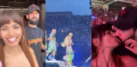 Sara Sálamo e Isco Alarcón en el concierto de Beyoncé en Barcelona
