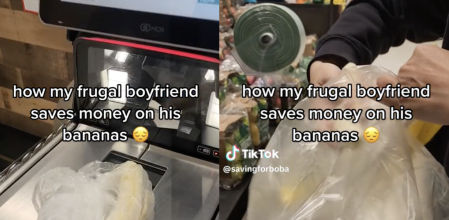 Críticas a un joven tras compartir su truco para ahorrase dinero comprando plátanos: “Es un tacaño”