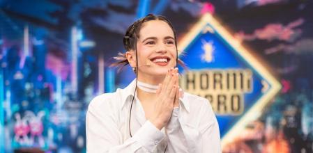 Rosalía durante su visita a 'El Hormiguero'