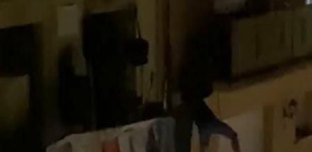 Spiderman ladrón de pisos en Barcelona / Twitter