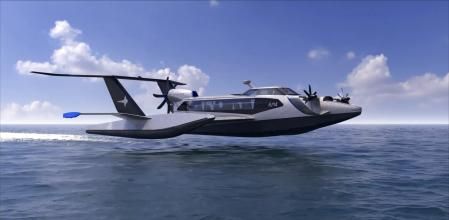 Los naviplanes pueden volar sobre el agua con una resistencia mínima al movimiento&nbsp;