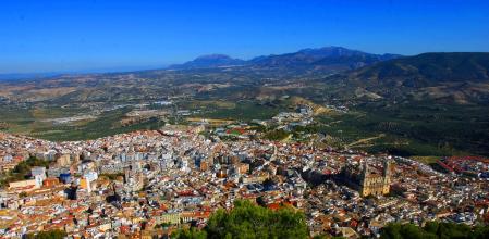 Imagen de Jaén desde las alturas