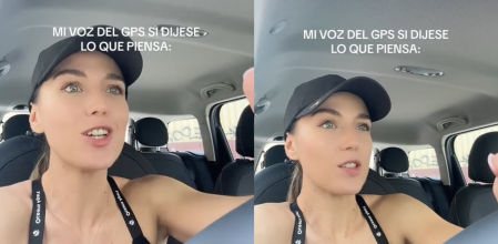 Imita la voz del GPS y se hace viral contando qué diría en un viaje: “Recalculando salida por quinta vez, eres un poco torpe”